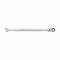 Nylox Burr-Rx Wheel Brush, Composite, 14 in Brush Dia, 1 in Face W, 2 in Arbor Hole, Crimped/Round Filamen 86108 - alternate 3